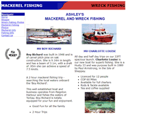 Tablet Screenshot of mackerelfishing.co.uk